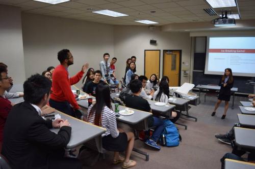 Shia Fisher at Asian Business and Economics Student Association
